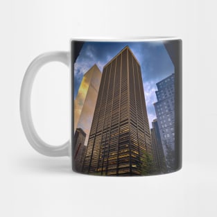 Financial District Skyscraper Skyline Manhattan NYC Mug